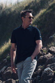 Supima® Badge Polo Shirt