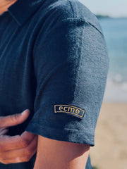 Linen Badge Polo