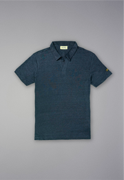 Linen Badge Polo