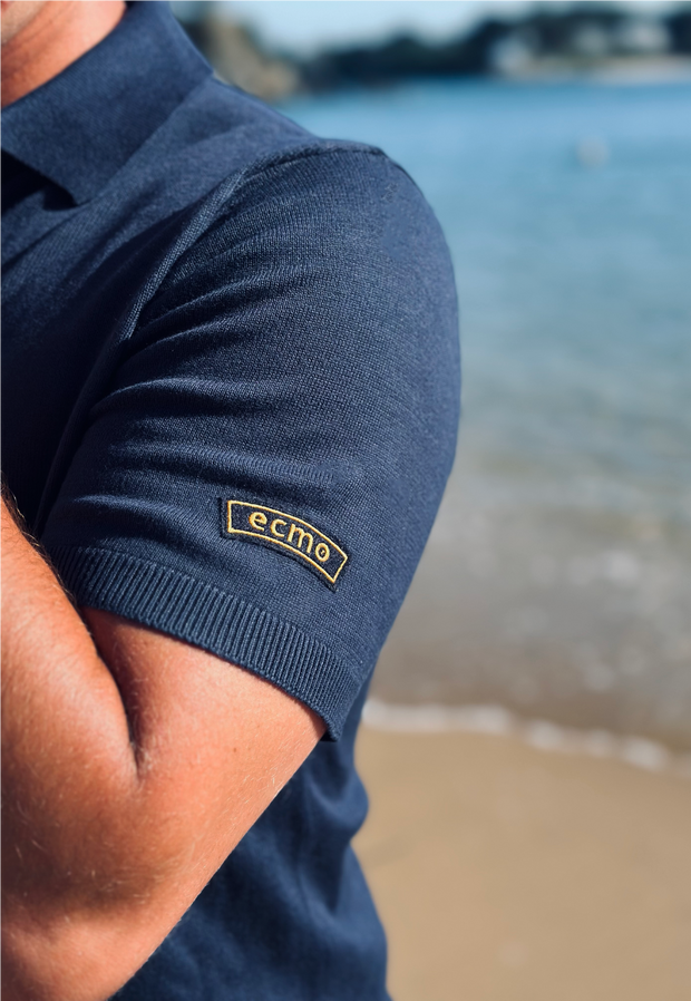 Badge Mesh Polo