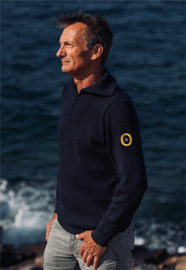 Pull Camionneur Nacre