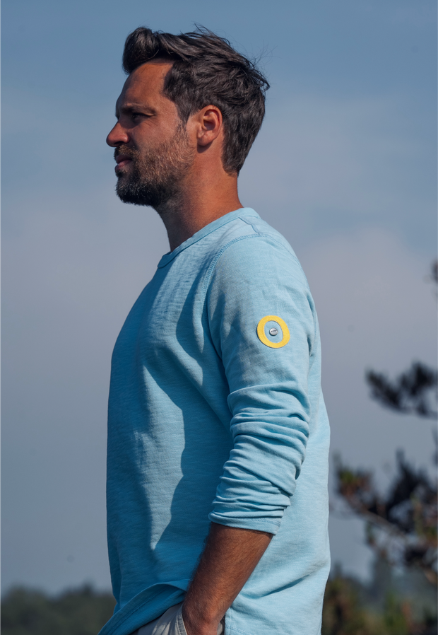 Sweat Nacre (teint en pièce)